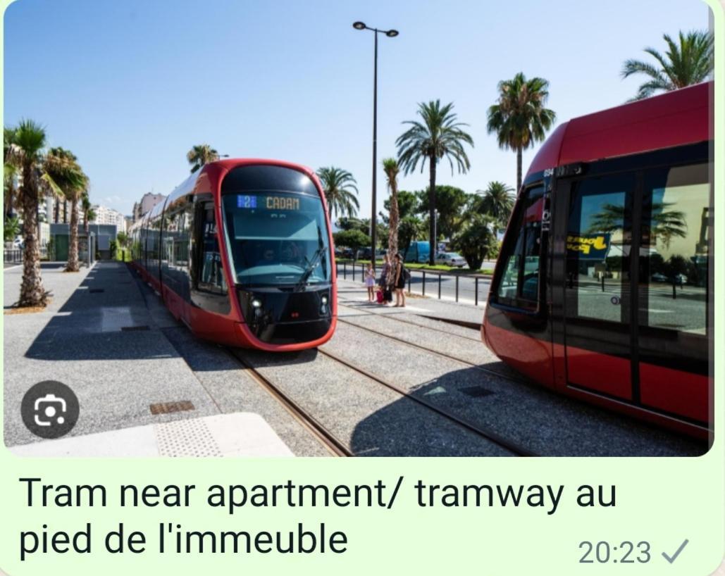 Appartements Renove 2023 Proche Aeroport 5Min, Gare Sncf 2 Min, Tramway Au Pied De L'Immeuble , Parking Possible, Renovated Apartments 2023 Near The Airport 5 Min, Train Station 2 Min, Tram Next To The Building 1 Min, Parking Possible Ніцца Екстер'єр фото