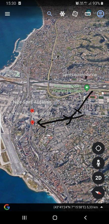 Appartements Renove 2023 Proche Aeroport 5Min, Gare Sncf 2 Min, Tramway Au Pied De L'Immeuble , Parking Possible, Renovated Apartments 2023 Near The Airport 5 Min, Train Station 2 Min, Tram Next To The Building 1 Min, Parking Possible Ніцца Екстер'єр фото